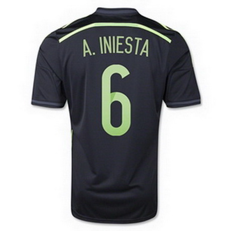 Camiseta A.INIESTA del Espana Segunda 2014-2015 baratas