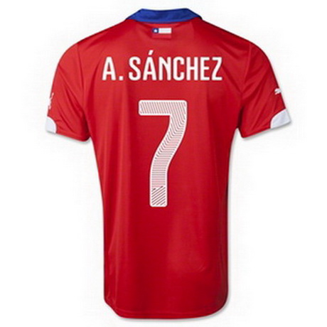Camiseta A.SANCHEZ del Chile Primera 2014-2015 baratas