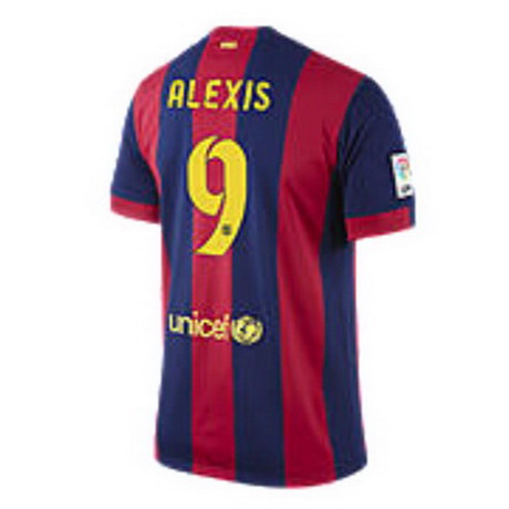 Camiseta ALEXIS del Barcelona Primera 2014-2015 baratas