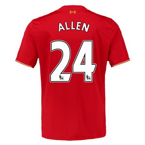 Camiseta ALLEN del Liverpool Primera 2015-2016 baratas