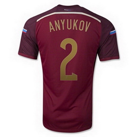 Camiseta ANYUKOV del Rusia Primera 2014-2015 baratas