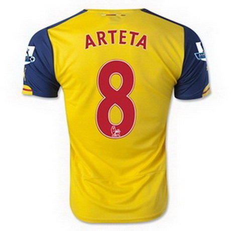 Camiseta ARTETA del Arsenal Segunda 2014-2015 baratas