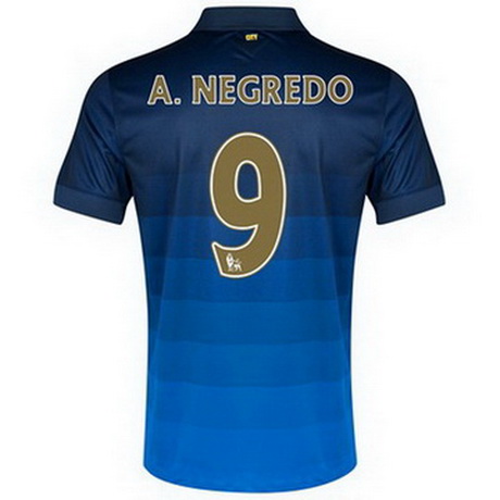 Camiseta A.Negredo del Manchester City Segunda 2014-2015 baratas