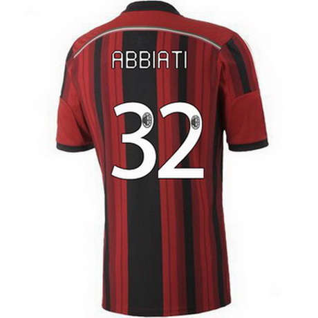 Camiseta Abbiati del AC Milan Primera 2014-2015 baratas