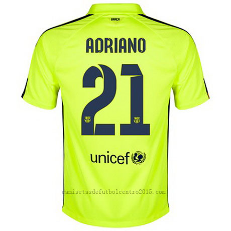 Camiseta Adriano del Barcelona Tercera 2014-2015 baratas