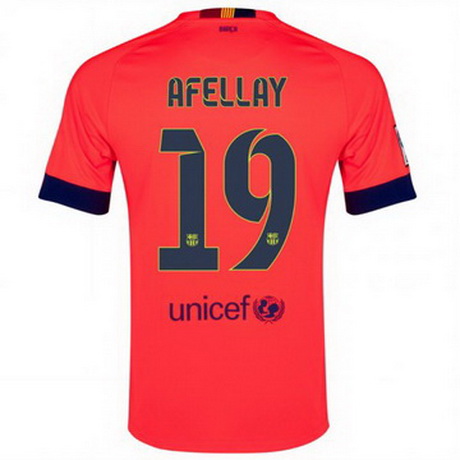 Camiseta Afellay del Barcelona Segunda 2014-2015 baratas