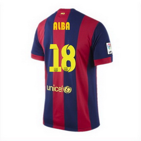 Camiseta Alba del Barcelona Primera 2014-2015 baratas