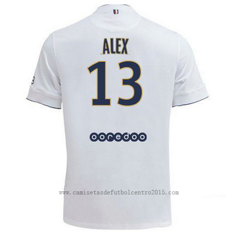 Camiseta Alex del PSG Segunda 2014-2015 baratas