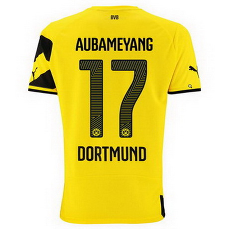 Camiseta Aubameyang del Dortmund Primera 2014-2015 baratas