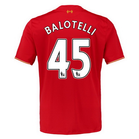 Camiseta BALOTELLI del Liverpool Primera 2015-2016 baratas