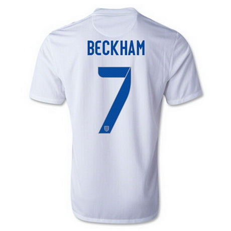 Camiseta BECKHAM del Inglaterra Primera 2014-2015 baratas