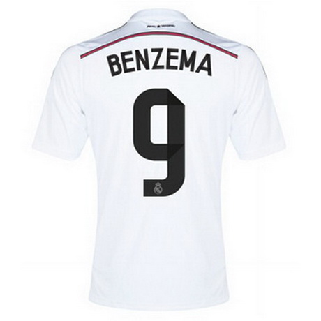 Camiseta BENZEMA del Real Madrid Primera 2014-2015 baratas