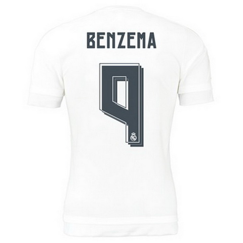 Camiseta BENZEMA del Real Madrid Primera 2015-2016 baratas