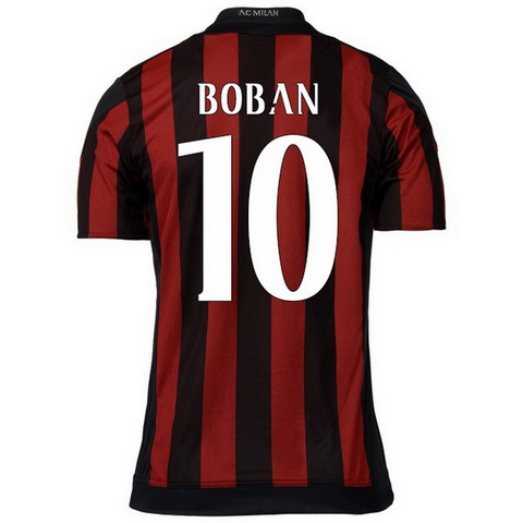Camiseta BOBAN del AC Milan Primera 2015-2016 baratas