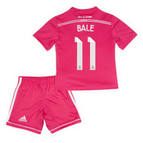 Camiseta Bale del Real Madrid Nino Segunda 2014-2015 baratas