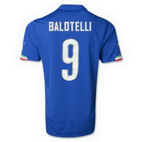 Camiseta Balotelli del Italia Primera 2014-2015 baratas