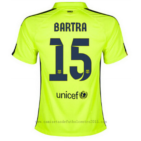 Camiseta Bartra del Barcelona Mujer Tercera 2014-2015 baratas