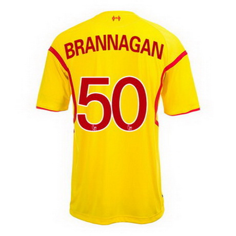 Camiseta Brannagan del Liverpool Segunda 2014-2015 baratas