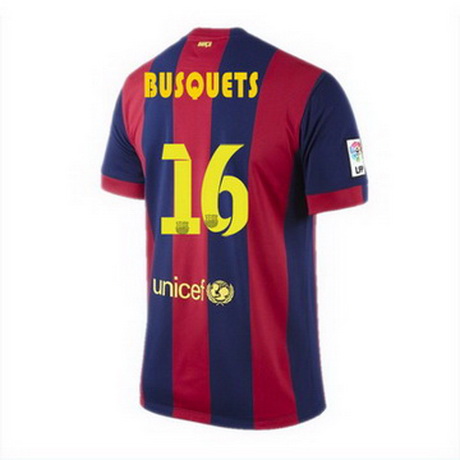 Camiseta Busquets del Barcelona Primera 2014-2015 baratas