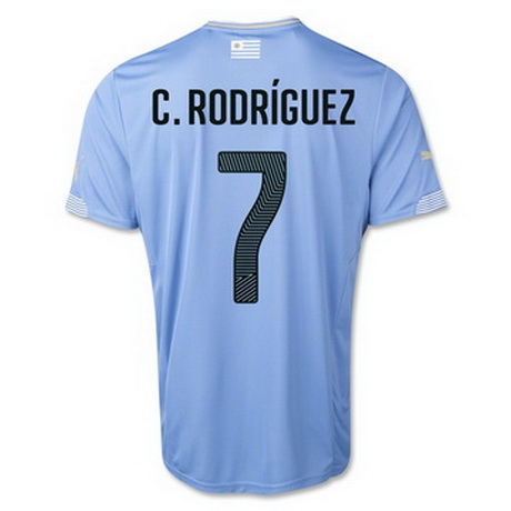 Camiseta C.RODRIGUEZ del Uruguay Primera 2014-2015 baratas