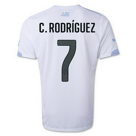 Camiseta C.RODRIGUEZ del Uruguay Segunda 2014-2015 baratas
