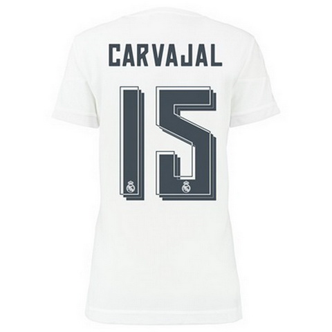 Camiseta CARVAJAL del Real Madrid Mujer Primera 2015-2016 baratas