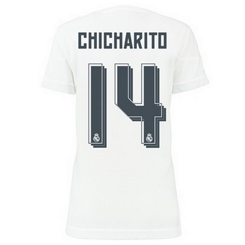 Camiseta CHICHARITD del Real Madrid Mujer Primera 2015-2016 baratas