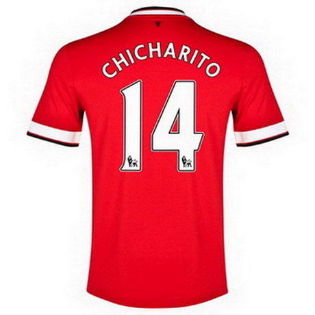 Camiseta CHICHARITO del Manchester United Primera 2014-2015 baratas