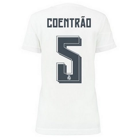 Camiseta COENTRAO del Real Madrid Mujer Primera 2015-2016 baratas