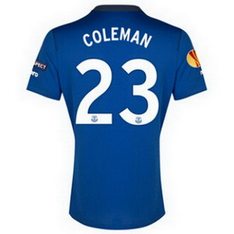 Camiseta COLEMAN del Everton Primera 2014-2015 baratas