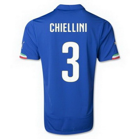 Camiseta Chiellini del Italia Primera 2014-2015 baratas