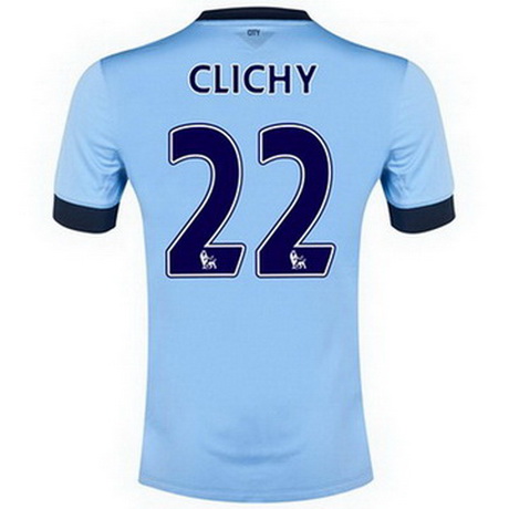 Camiseta Clichy del Manchester City Primera 2014-2015 baratas