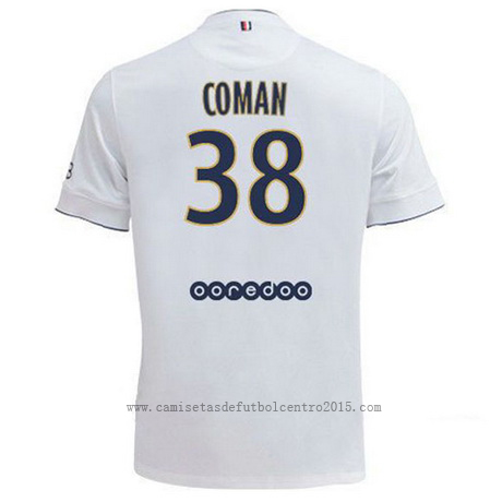 Camiseta Coman del PSG Segunda 2014-2015 baratas