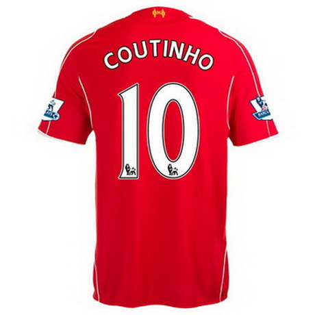 Camiseta Coutinho del Liverpool Primera 2014-2015 baratas