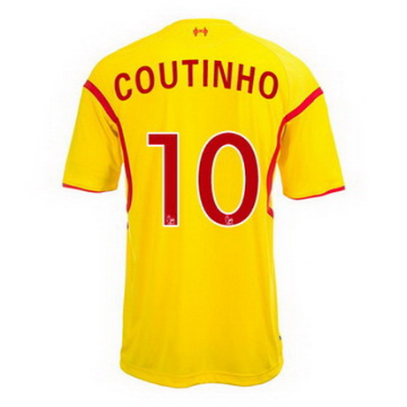 Camiseta Coutinho del Liverpool Segunda 2014-2015 baratas