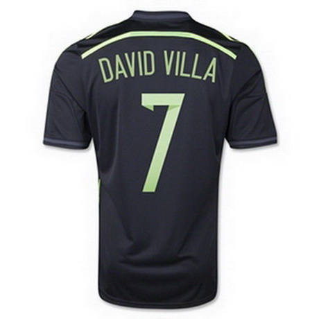 Camiseta DAVID VILLA del Espana Segunda 2014-2015 baratas