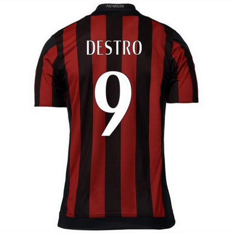 Camiseta DESTRO del AC Milan Primera 2015-2016 baratas