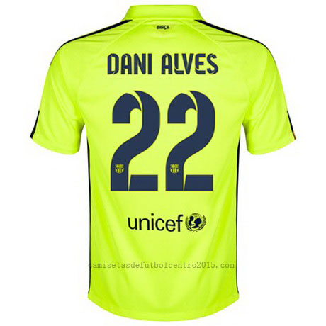 Camiseta Dani Alves del Barcelona Tercera 2014-2015 baratas