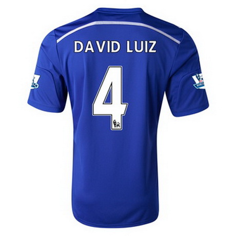 Camiseta David Luiz del Chelsea Primera 2014-2015 baratas