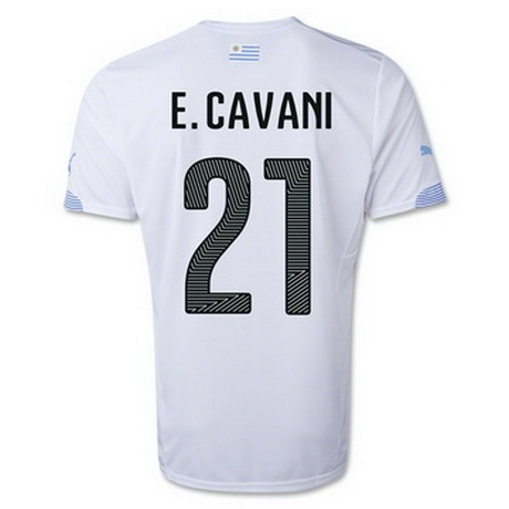 Camiseta E.CAVANI del Uruguay Segunda 2014-2015 baratas