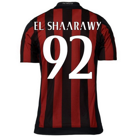 Camiseta EL SHAARAWY del AC Milan Primera 2015-2016 baratas