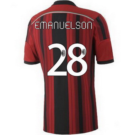 Camiseta Emanuelson del AC Milan Primera 2014-2015 baratas