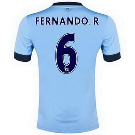 Camiseta FERNANDO.R del Manchester City Primera 2014-2015 baratas