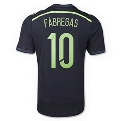 Camiseta Fabregas del Espana Segunda 2014-2015 baratas