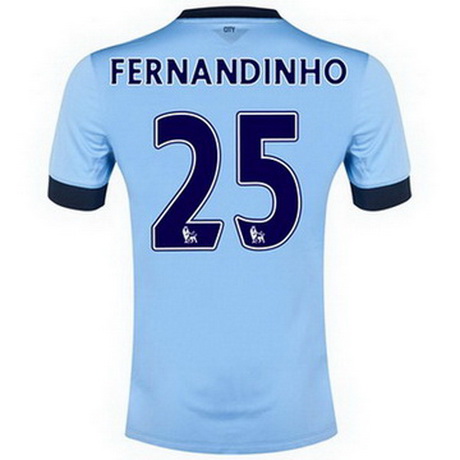 Camiseta Fernandinho del Manchester City Primera 2014-2015 baratas