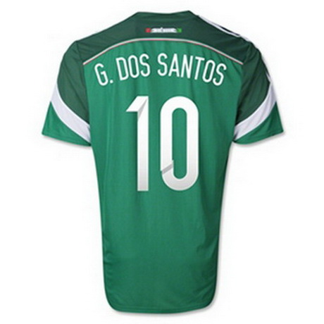 Camiseta G.DOS SANTOS del Mexico Primera 2014-2015 baratas