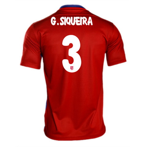 Camiseta G.Siqueira del Atletico de Madrid Primera 2015-2016 baratas