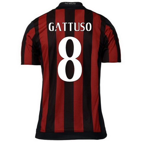 Camiseta GATTUSO del AC Milan Primera 2015-2016 baratas