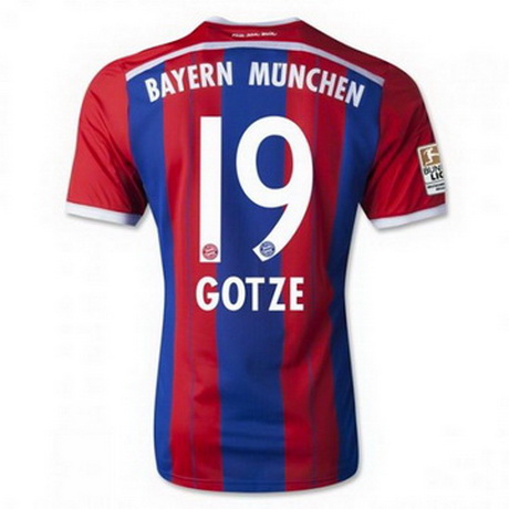 Camiseta GOTZE del Bayern Munich Primera 2014-2015 baratas