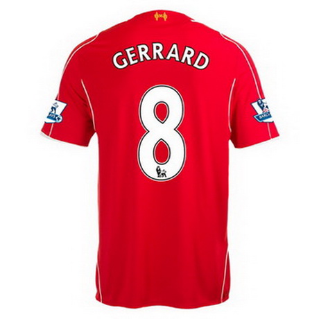 Camiseta Gerrard del Liverpool Primera 2014-2015 baratas